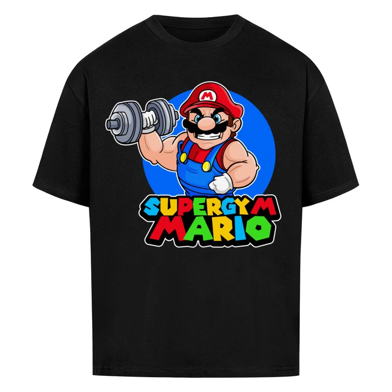 SUPERGYM MARIO - OVERSIZED SHIRT