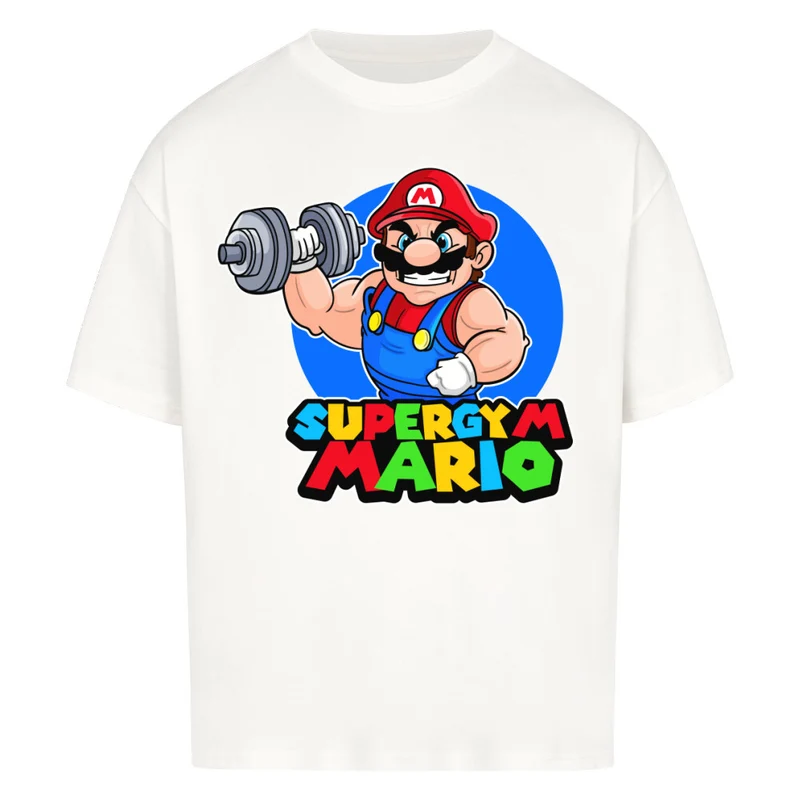 SUPERGYM MARIO - OVERSIZED SHIRT