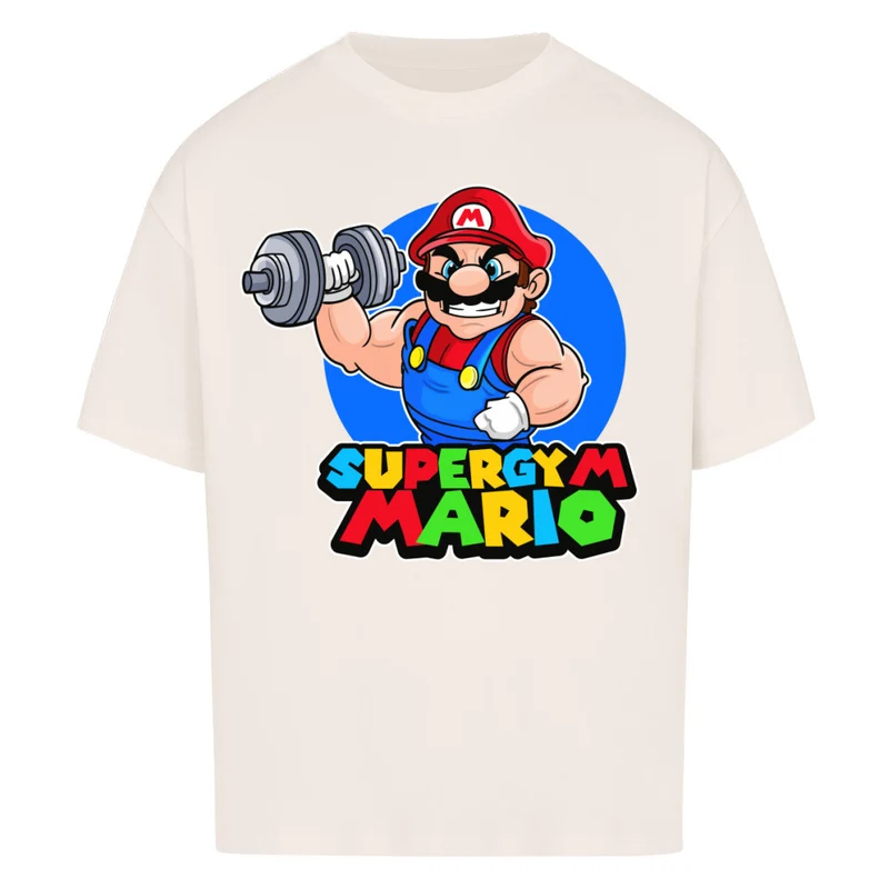 SUPERGYM MARIO - OVERSIZED SHIRT