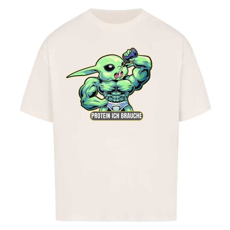 PROTEIN ICH BRAUCHE - OVERSIZED SHIRT