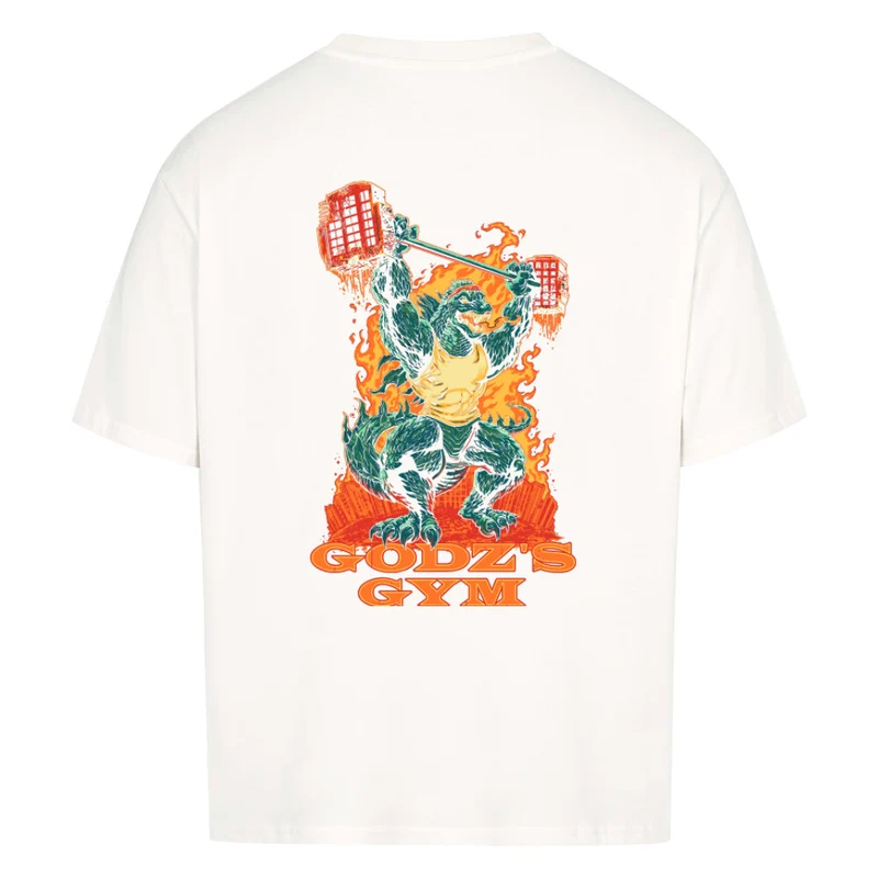 GOD'Z GYM - OVERSIZED SHIRT BACKPRINT
