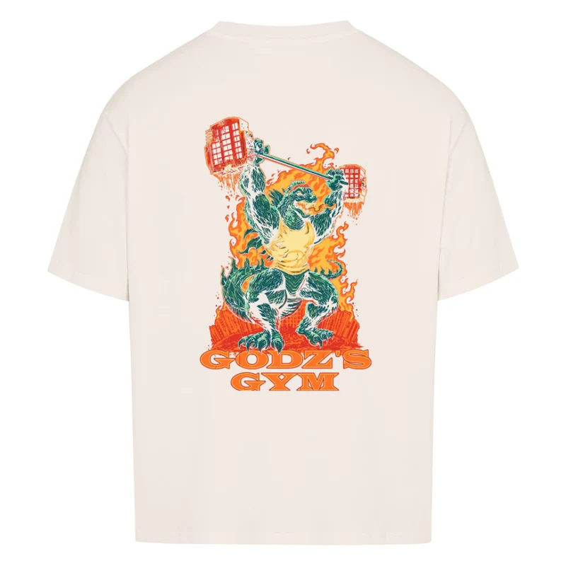 GOD'Z GYM - OVERSIZED SHIRT BACKPRINT