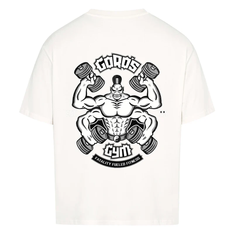 GORO'S GYM - OVERSIZED SHIRT BACKPRINT