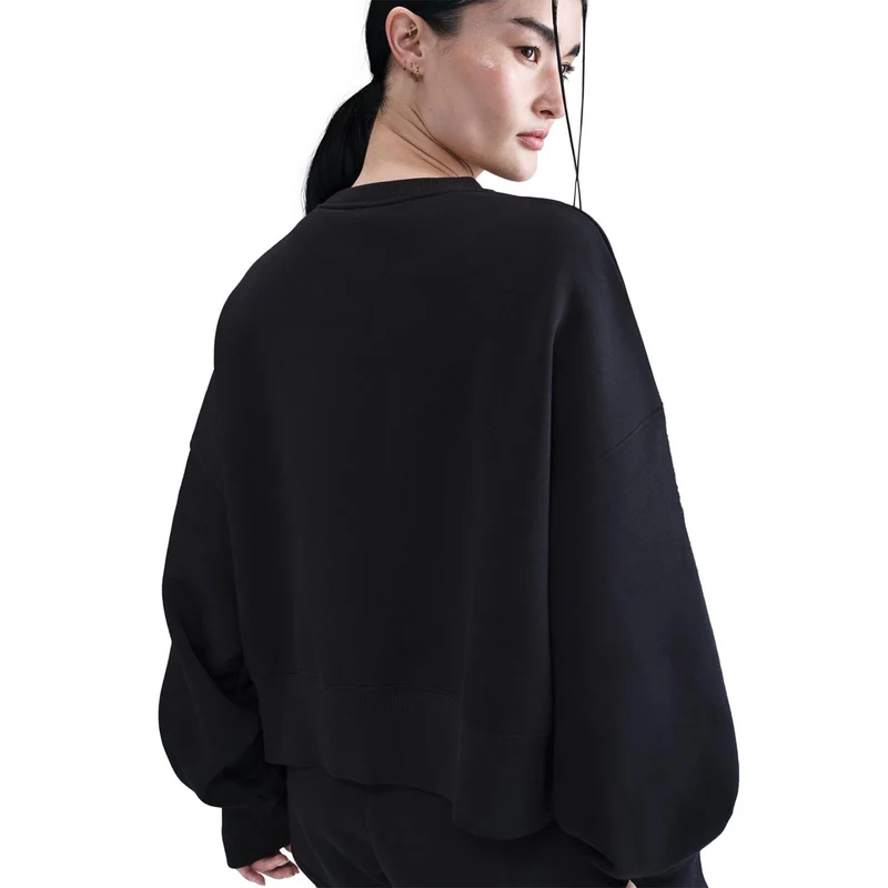 Court Phoenix Over-Oversized Crew Heritage Sweatshirt Damen-Schwarz
