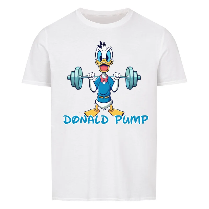 DONALD PUMP - Regular Shirt - Frontprint