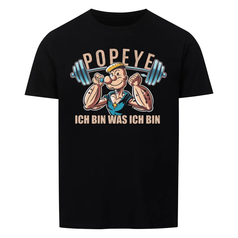 ICH BIN WAS ICH BIN - Regular Shirt - Frontprint