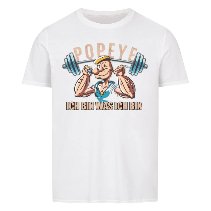 ICH BIN WAS ICH BIN - Regular Shirt - Frontprint