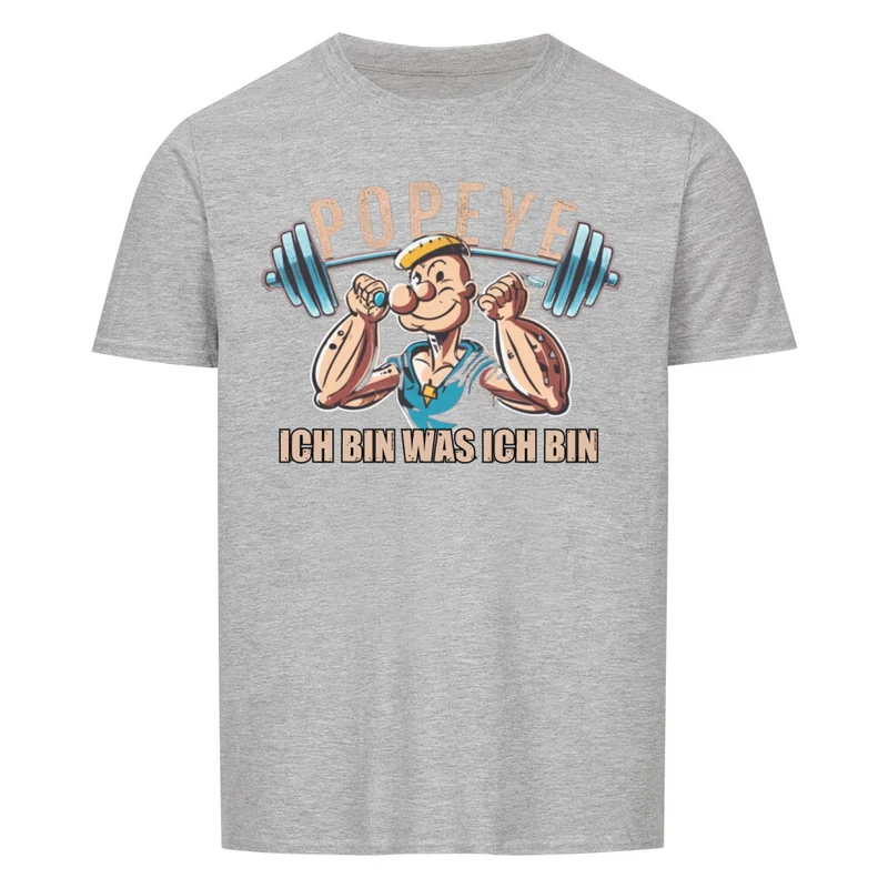 ICH BIN WAS ICH BIN - Regular Shirt - Frontprint