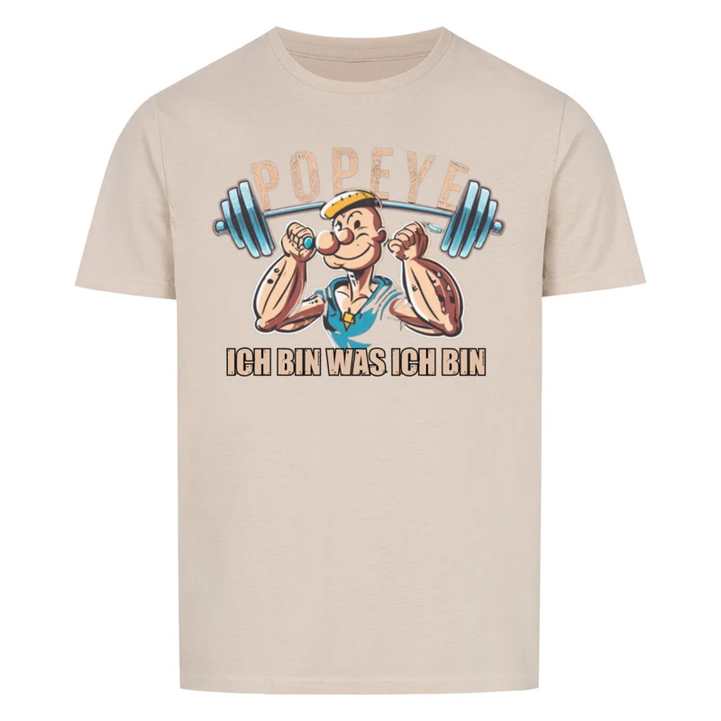 ICH BIN WAS ICH BIN - Regular Shirt - Frontprint