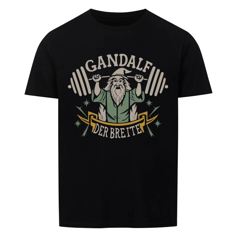 GANDALF DER BREITE - Regular Shirt - Frontprint