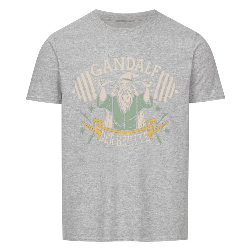 GANDALF DER BREITE - Regular Shirt - Frontprint