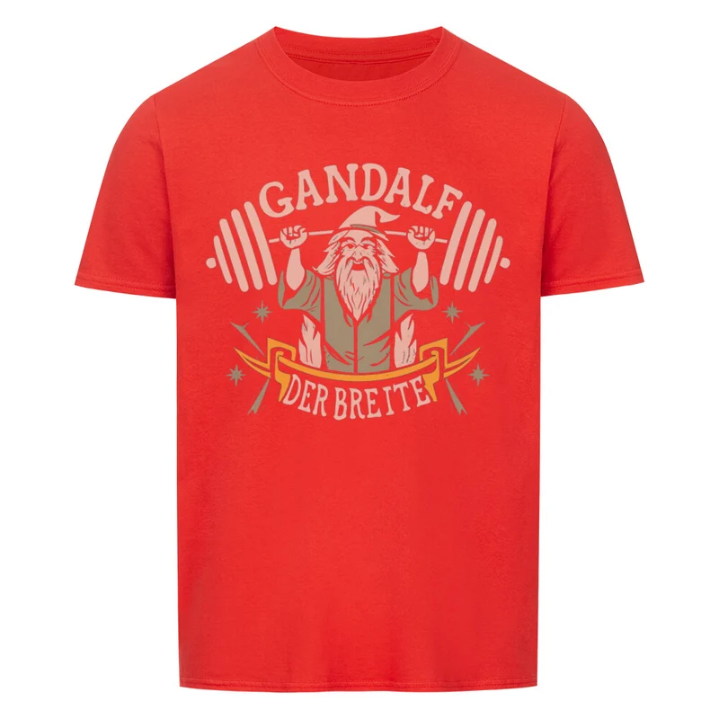 GANDALF DER BREITE - Regular Shirt - Frontprint