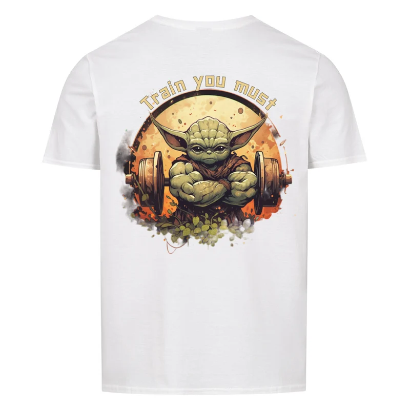 TRAIN YOU MUST - SHIRT BACKPRINT