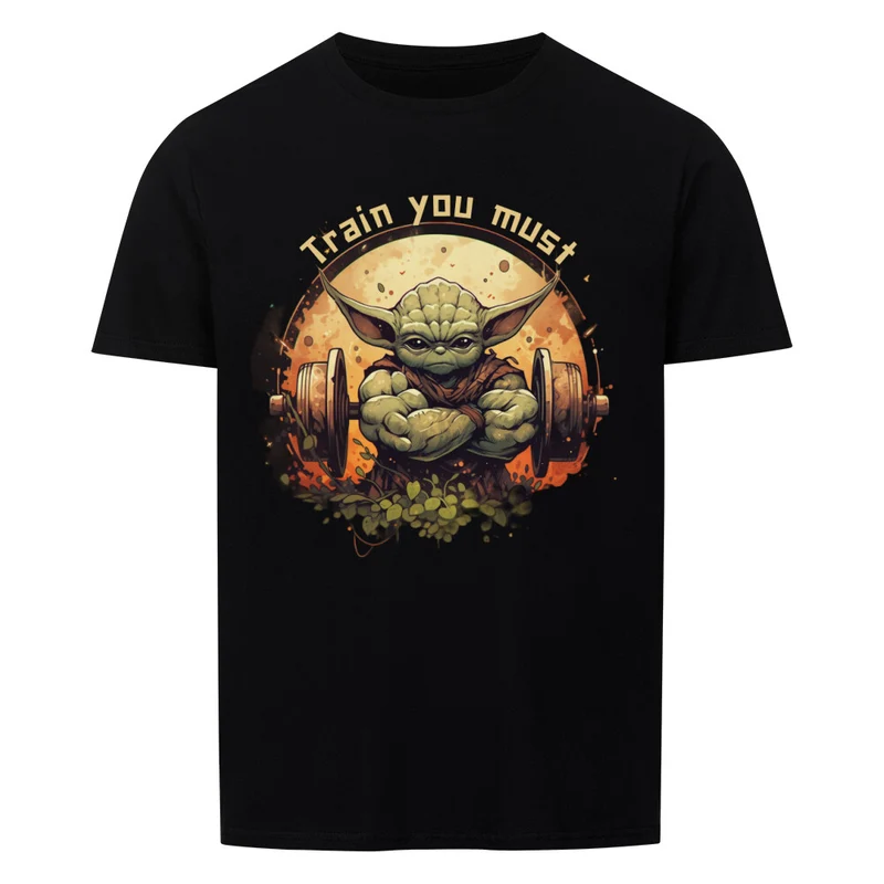 TRAIN YOU MUST - Regular Shirt - Frontprint