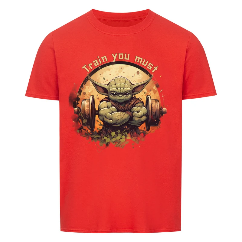 TRAIN YOU MUST - Regular Shirt - Frontprint