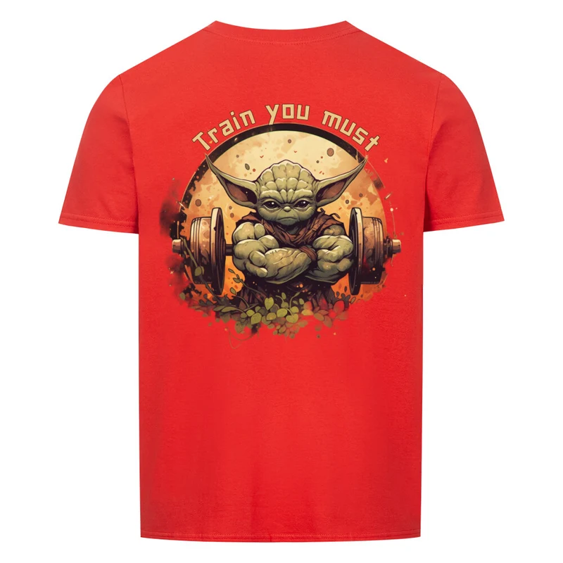 TRAIN YOU MUST - Regular Shirt - Frontprint