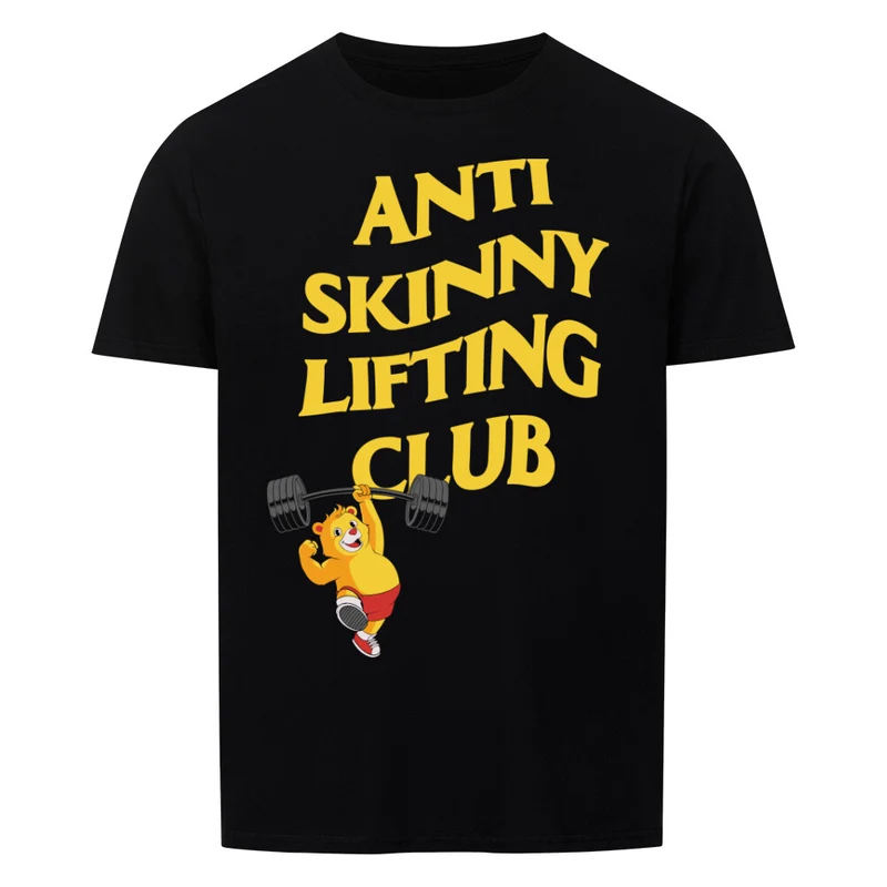 ANTI SKINNY LIFTING CLUB - Regular Shirt - Frontprint