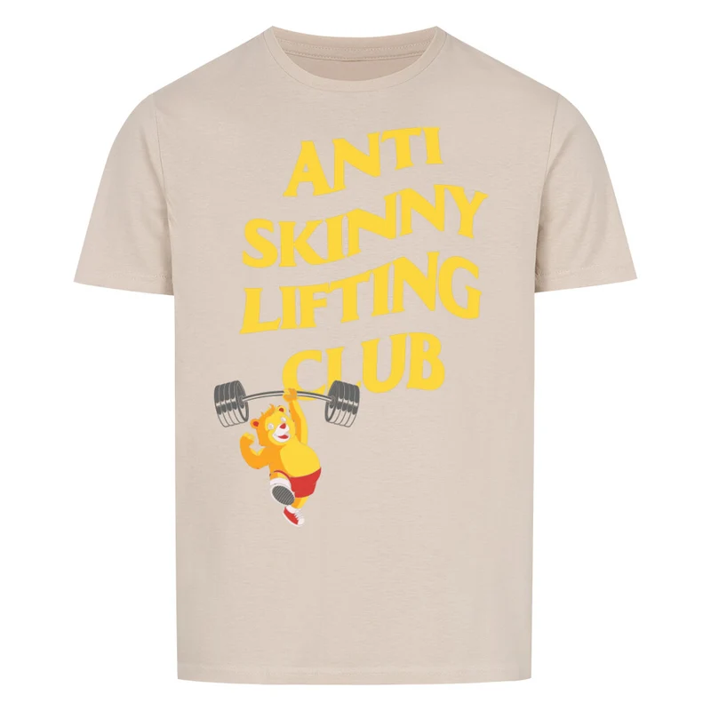 ANTI SKINNY LIFTING CLUB - Regular Shirt - Frontprint