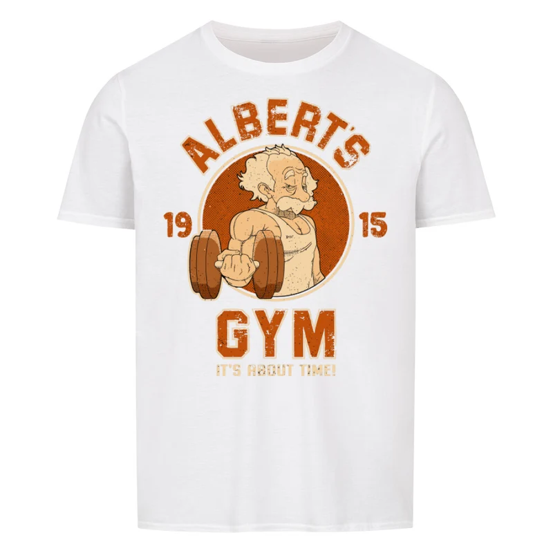 ALBERTS GYM - Regular Shirt - Frontprint