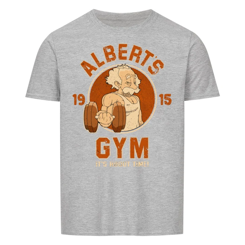 ALBERTS GYM - Regular Shirt - Frontprint