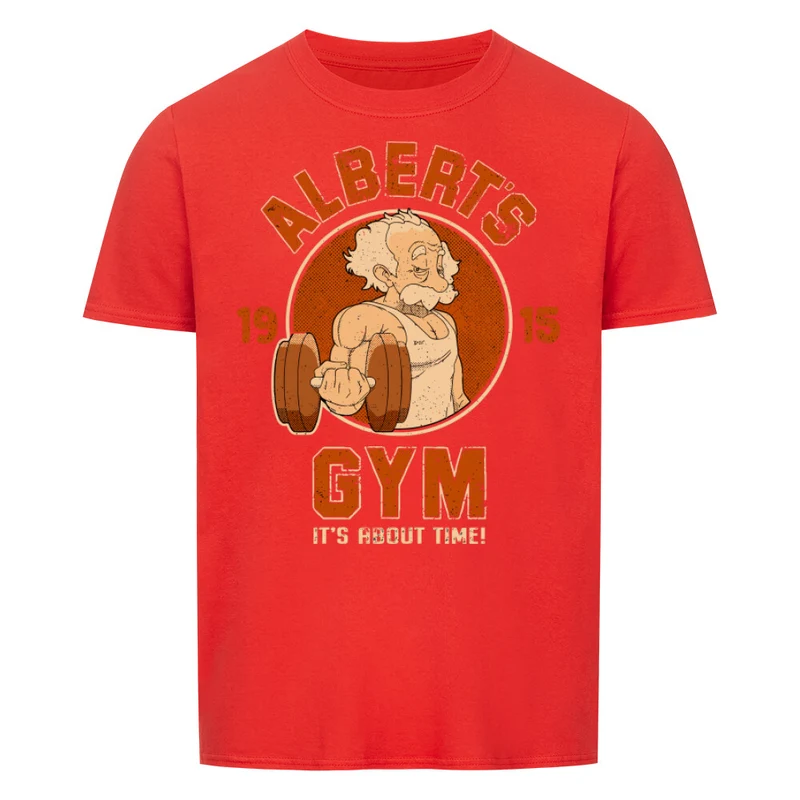 ALBERTS GYM - Regular Shirt - Frontprint