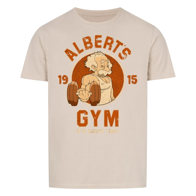 ALBERTS GYM - Regular Shirt - Frontprint