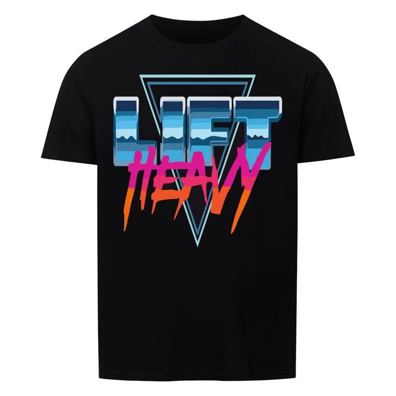 LIFT HEAVY - Regular Shirt - Frontprint