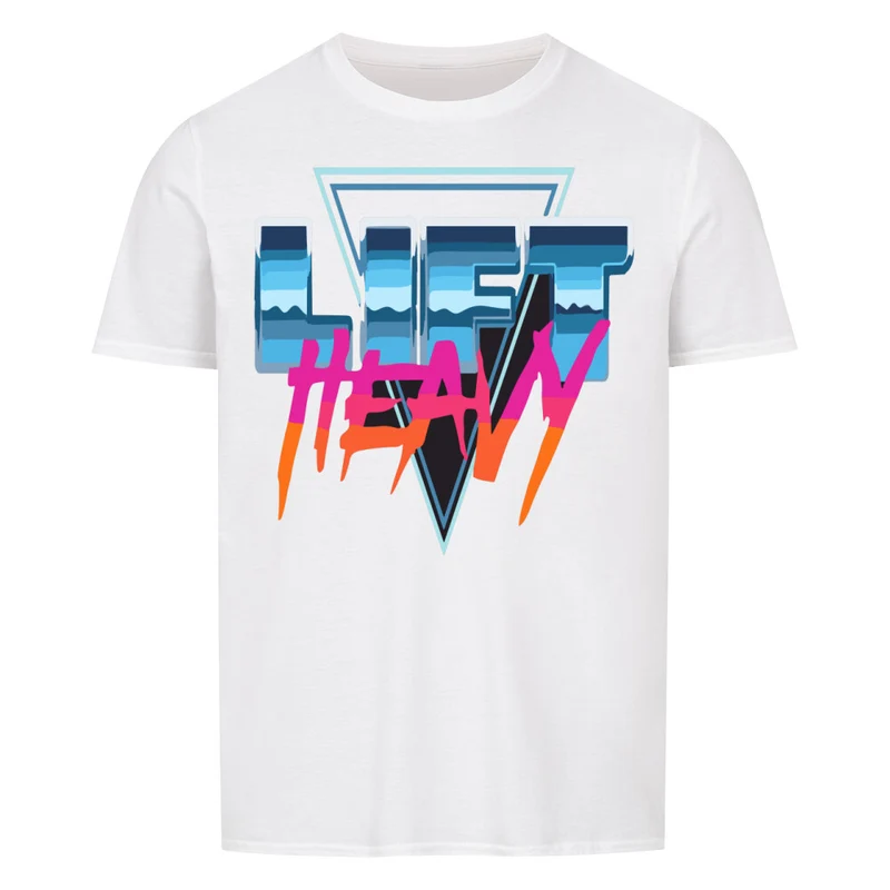 LIFT HEAVY - Regular Shirt - Frontprint