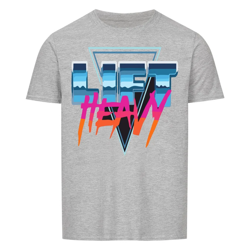 LIFT HEAVY - Regular Shirt - Frontprint