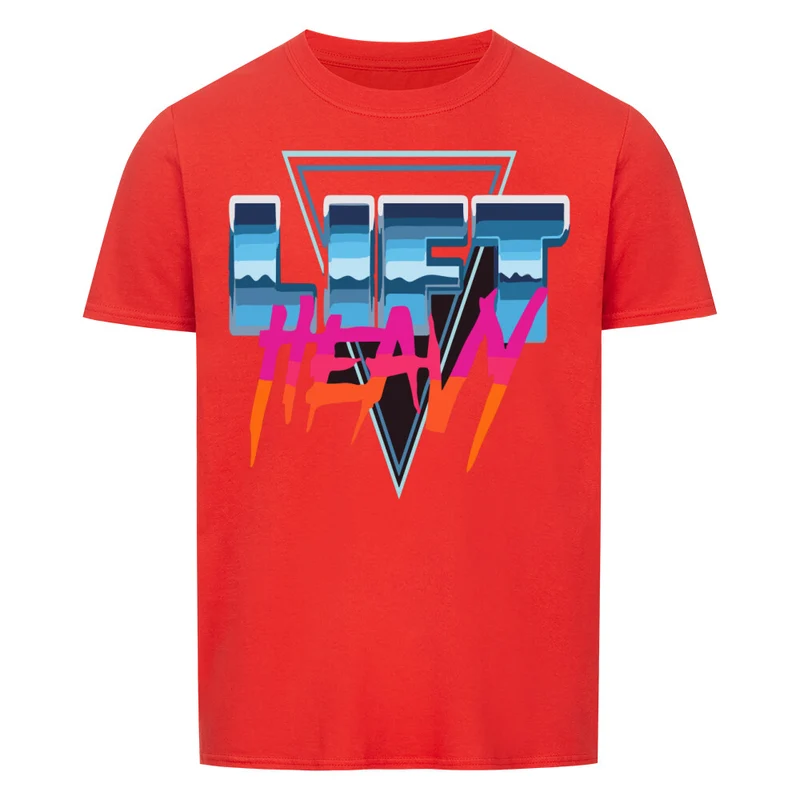 LIFT HEAVY - Regular Shirt - Frontprint