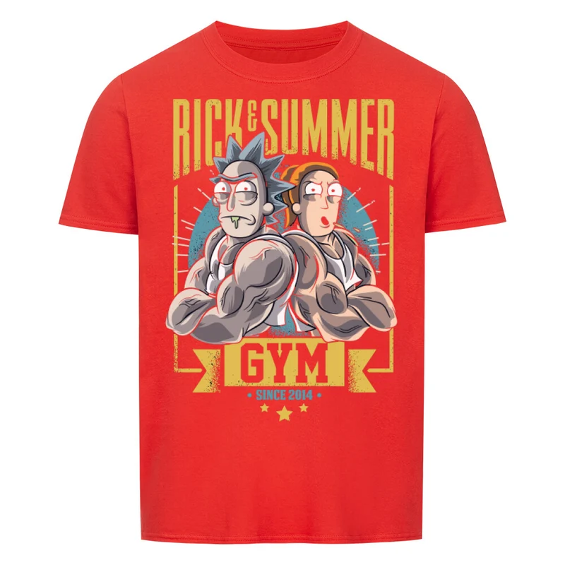 RICK & SUMMER - Regular Shirt - Frontprint