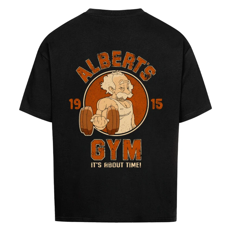ALBERTS GYM - OVERSIZED SHIRT BACKPRINT