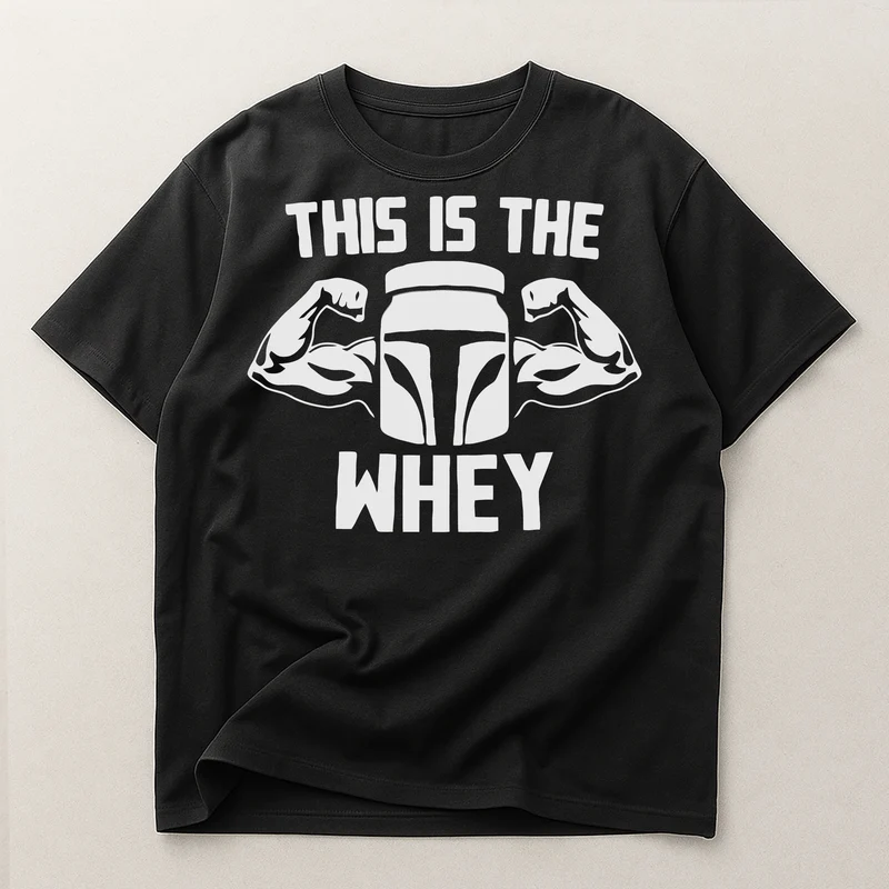 This is the Whey - Oversized Shirt