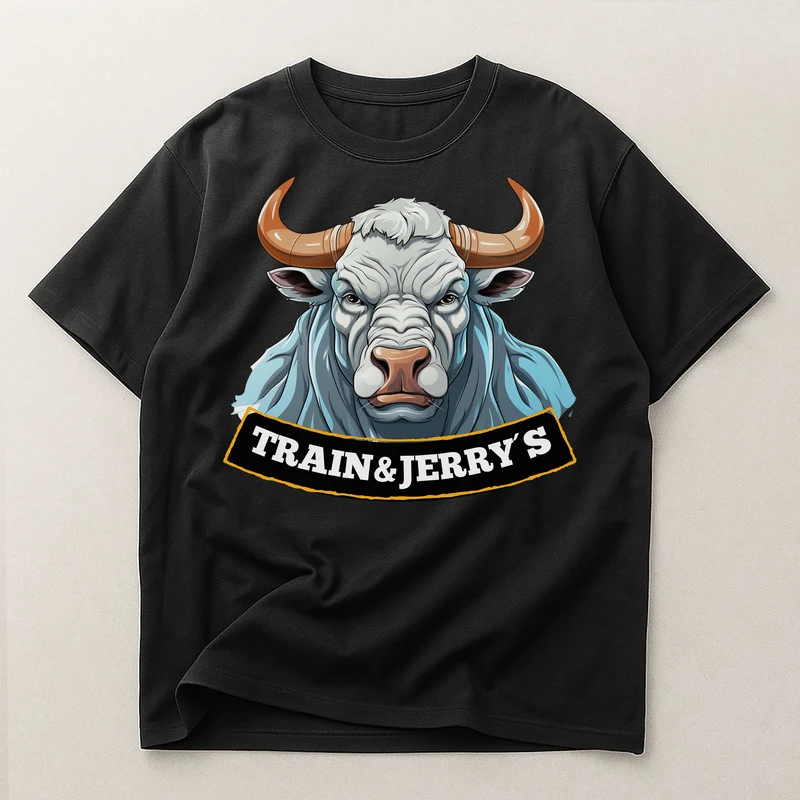 TRAIN AND JERRYS - Oversized Shirt