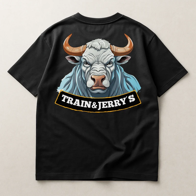 TRAIN AND JERRYS - Oversized Shirt