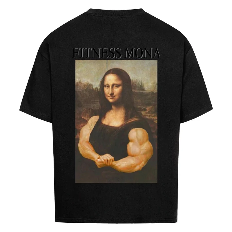 FITNESS MONA - OVERSIZED SHIRT BACKPRINT