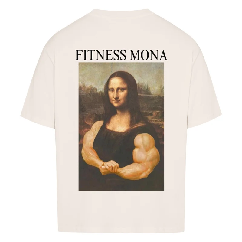 FITNESS MONA - OVERSIZED SHIRT BACKPRINT