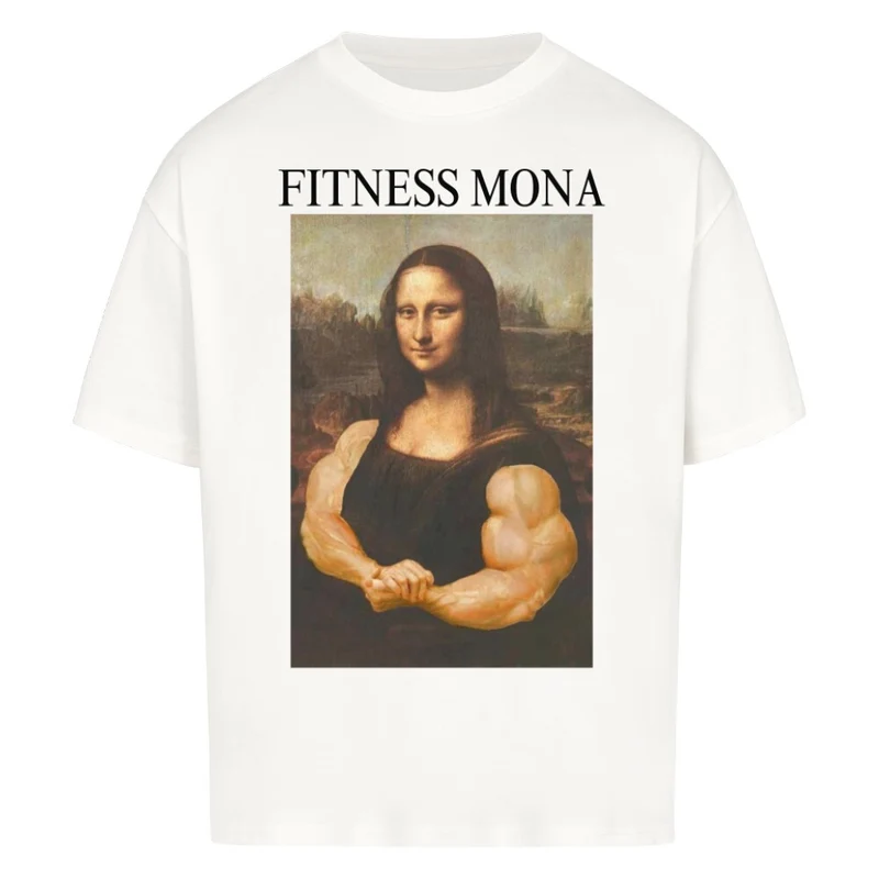 FITNESS MONA - OVERSIZED SHIRT FRONTPRINT