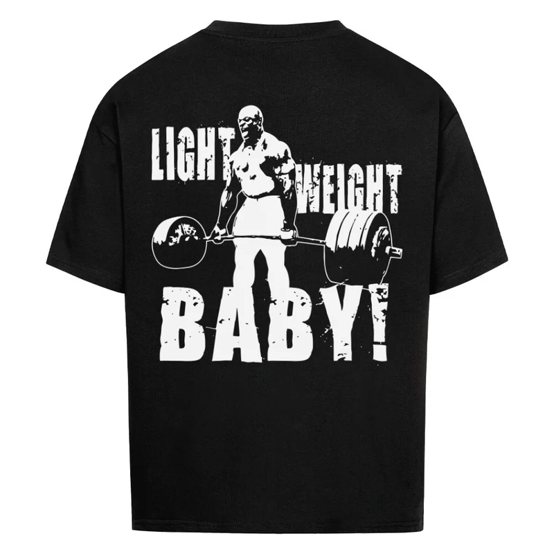 LIGHT WEIGHT BABY - OVERSIZED SHIRT BACKPRINT