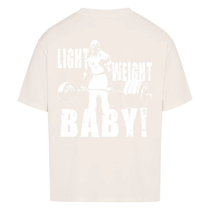 LIGHT WEIGHT BABY - OVERSIZED SHIRT BACKPRINT