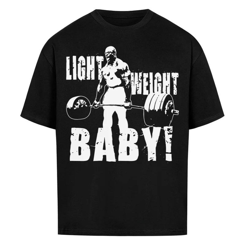LIGHT WEIGHT BABY - OVERSIZED SHIRT FRONTPRINT