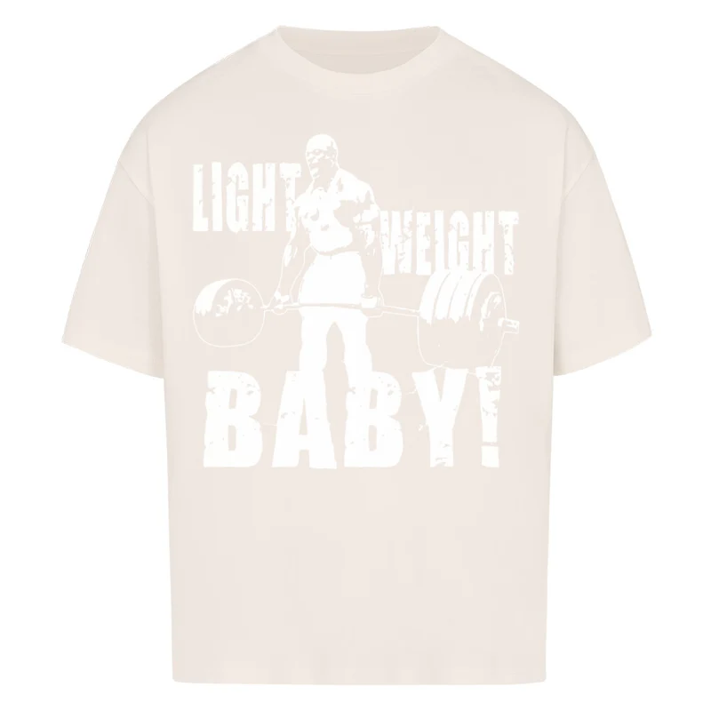 LIGHT WEIGHT BABY - OVERSIZED SHIRT FRONTPRINT