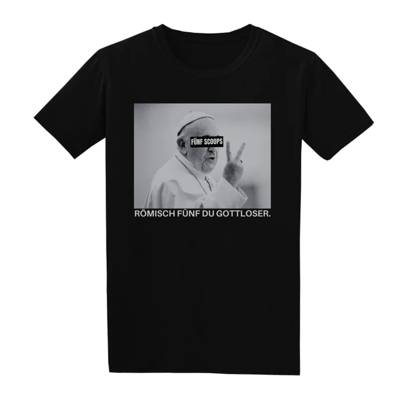 FÜNF SCOOPS - Regular Shirt - Frontprint