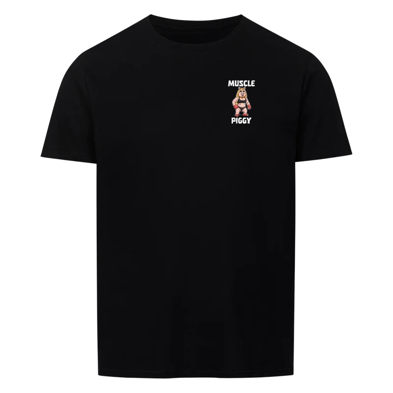MUSCLE PIGGY - Regular Shirt - Frontprint klein