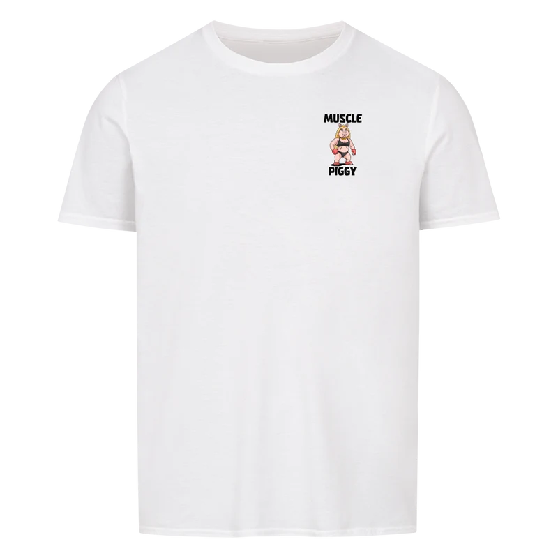 MUSCLE PIGGY - Regular Shirt - Frontprint klein
