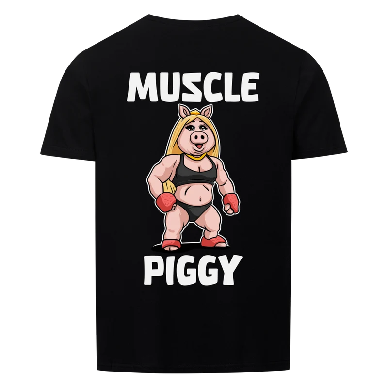 MUSCLE PIGGY - Regular Shirt - Backprint