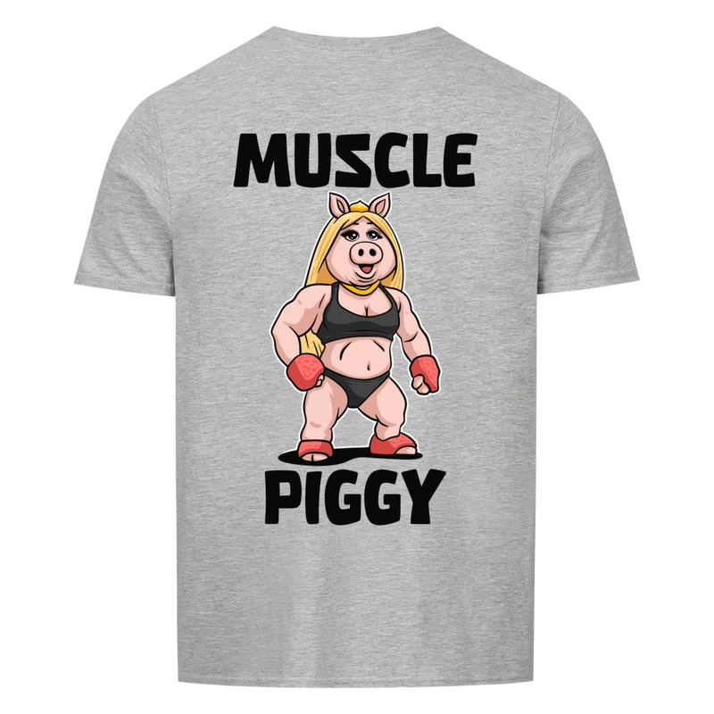 MUSCLE PIGGY - Regular Shirt - Backprint