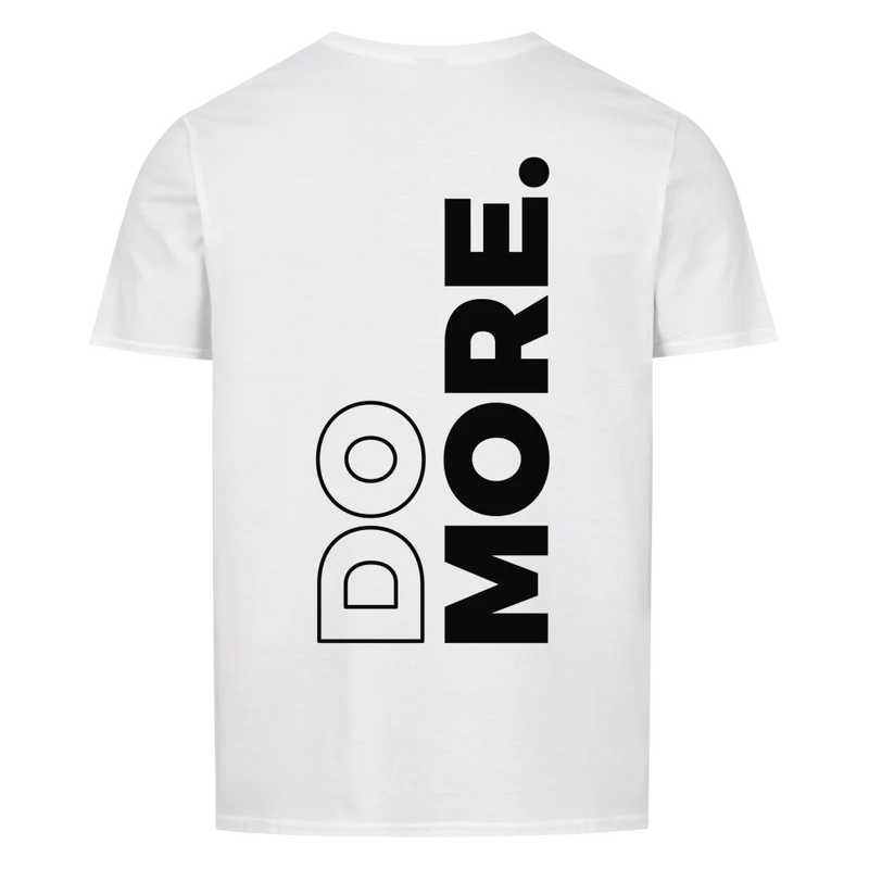 DO MORE - Regular Shirt - Backprint