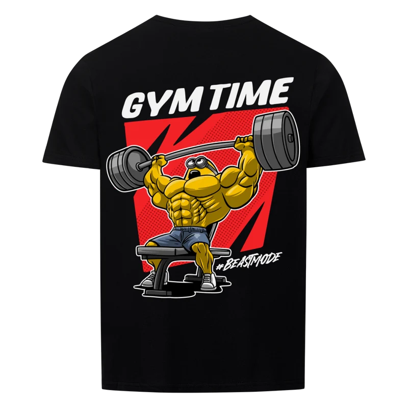 GYM TIME - Regular Shirt - Backprint