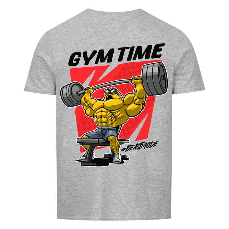 GYM TIME - Regular Shirt - Backprint